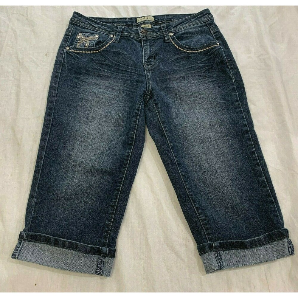 EARL JEAN WOMENS JEANS CAPRIS PANTS SIZE 6